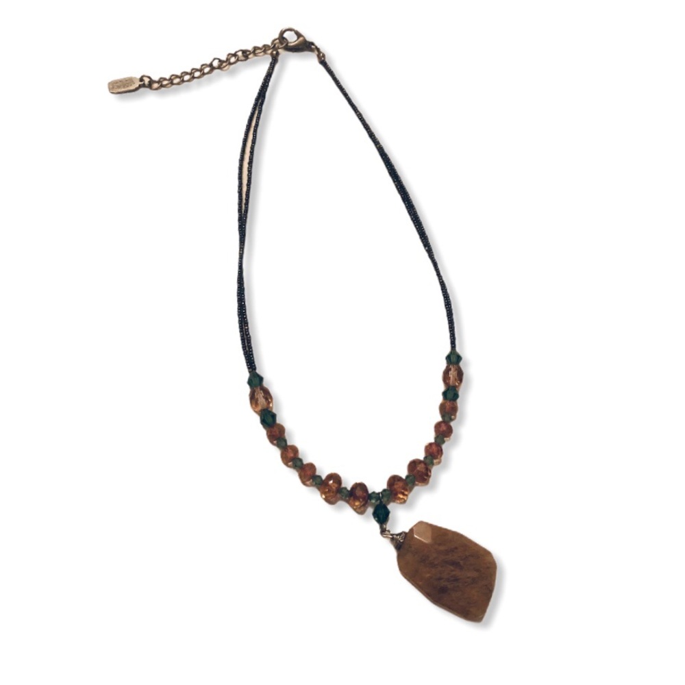 Essence made in USA, Quartz & Crystal necklace